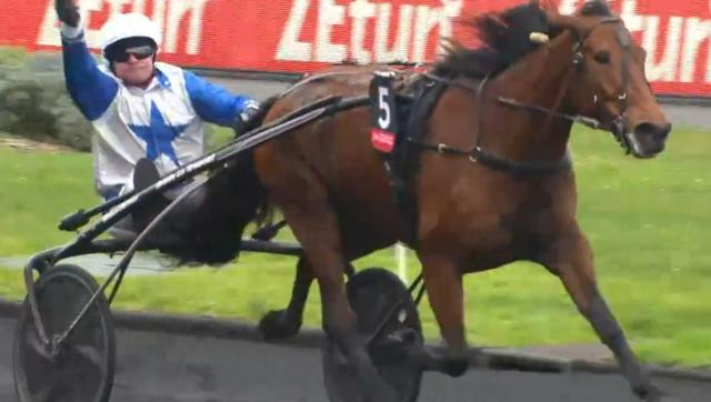 PRIX DE FRANCE 2023 et la victoire d'AMPIA MEDE SM drivé par Franck NIVARD sur l'hippodrome de Paris Vincennes