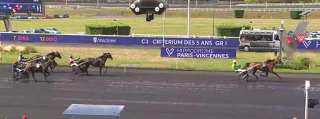 Arrivée du Critérium des 5 Ans 2020 à Vincennes