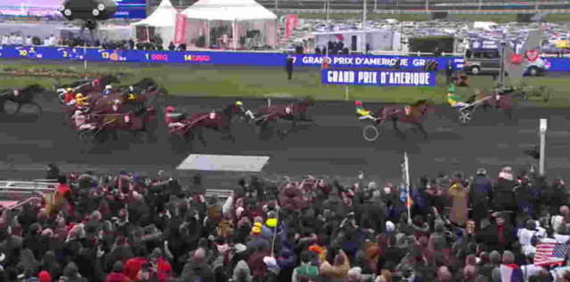 Arrivée du GRAND PRIX D'AMÉRIQUE 2020 à Vincennes - Les 100 Ans