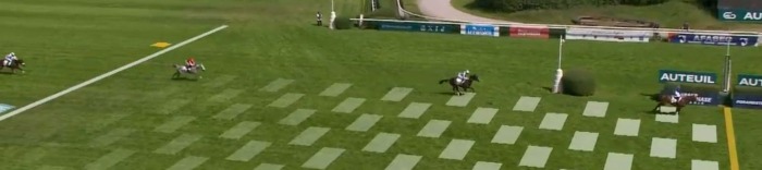 Arrivée du GRAND STEEPLE-CHASE DE PARIS 2025 à Auteuil