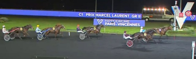 Arrivée du Prix Marcel Laurent 2021 à Vincennes
