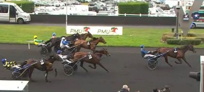 Arrivée du PRIX DE FRANCE 2024 sur l'hippodrome de Paris Vincennes