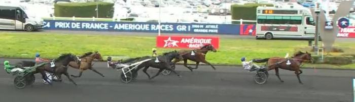 Arrivée du PRIX DE FRANCE 2025 sur l'hippodrome de Paris Vincennes