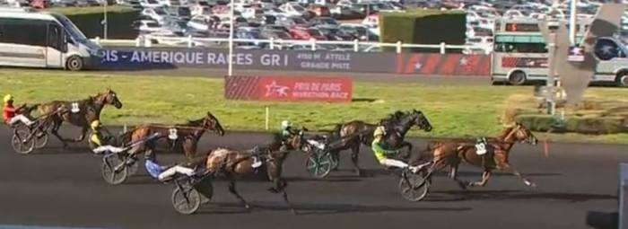 Arrivée du PRIX DE PARIS 2025 sur l'hippodrome de Paris Vincennes
