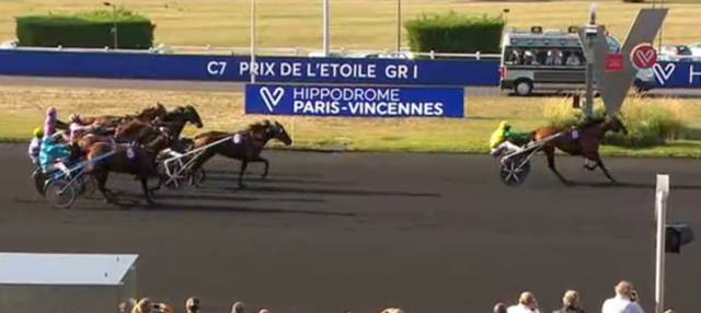 Arrivée du PRIX DE L'ÉTOILE 2020 à Vincennes