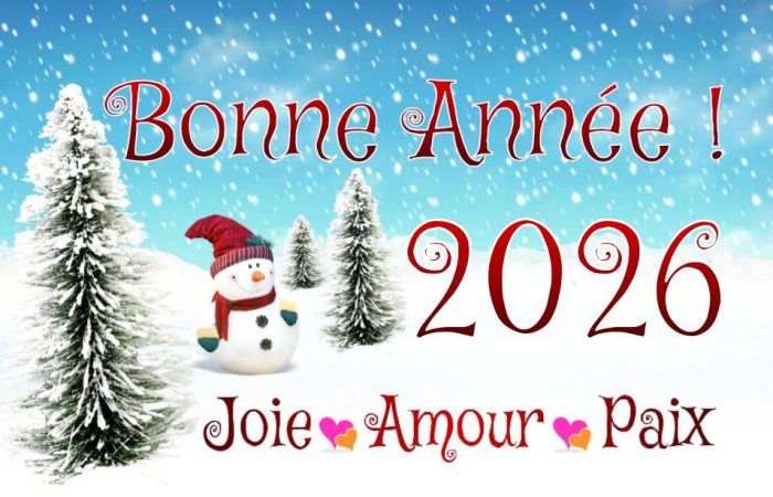 BONNE ANNÉE 2026