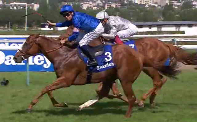 EARTHLIGHT (Mickael BARZALONA) gagnant du PRIX MORNY 2019