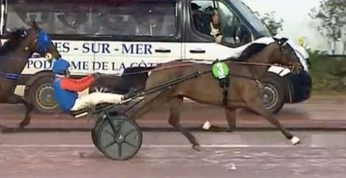 GRAND CRITÉRIUM DE VITESSE DE LA CÔTE-D'AZUR 2025 et la victoire de EMERAUDE DE BAIS drivé par Franck NIVARD sur l'hippodrome de Cagnes-Sur-Mer