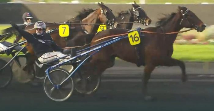 PRIX DU LUXEMBOURG 2024 et la victoire de FACE TIME drivé par Gabriele GELORMINI sur l'hippodrome de Paris Vincennes