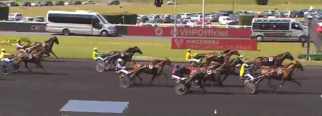 FALCAO DE LAURMA (Franck NIVARD) vainqueur du Critérium des 4 Ans 2019 à Vincennes