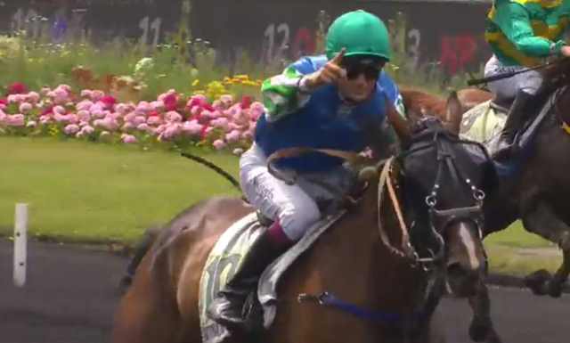 FLECHE BOURBON monté par Alexandre ABRIVARD gagnant du PRIX DU PRÉSIDENT DE LA RÉPUBLIQUE 2019 à Vincennes