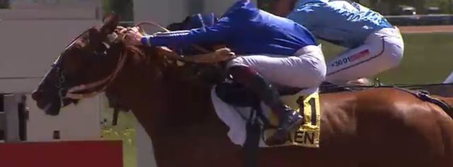 GALA TEJY (Paul-Philippe PLOQUIN) vainqueur du SAINT-LÉGER DES TROTTEURS 2019 à CAEN