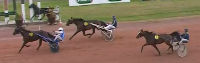 11ème étape du Grand National du Trot 2023 et la victoire de GASPAR D'ANGIS drivé par Eric RAFFIN sur l'hippodrome du Mont-Saint-Michel