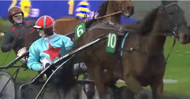 HAVANA D'AURCY drivé par Jean-Michel BAZIRE gagnante du Prix Comte Pierre De Montesson 2020 (Critérium des Jeunes 2020) à Vincennes