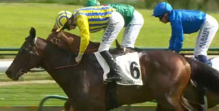 PRIX GANAY 2024 et la victoire d'HAYA ZARK monté par Alexis POUCHIN sur l'hippodrome de Longchamp