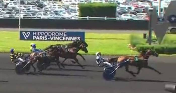 HORSY DREAM drivé par Eric RAFFIN remporte le Prix René Ballière 2024