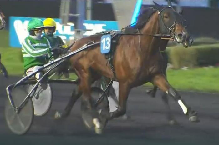 PRIX BOLD EAGLE 2024 et la victoire de JUSHUA TREE drivé par Jean-Michel BAZIRE sur l'hippodrome de Paris Vincennes
