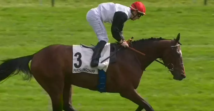 LANZELOT GOLD 1er gagnant de quinté+ sur l'hippodrome de Longchamp de l'année