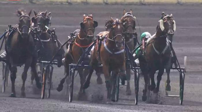 Ligne droite du prix René Ballière 2025 à Vincennes