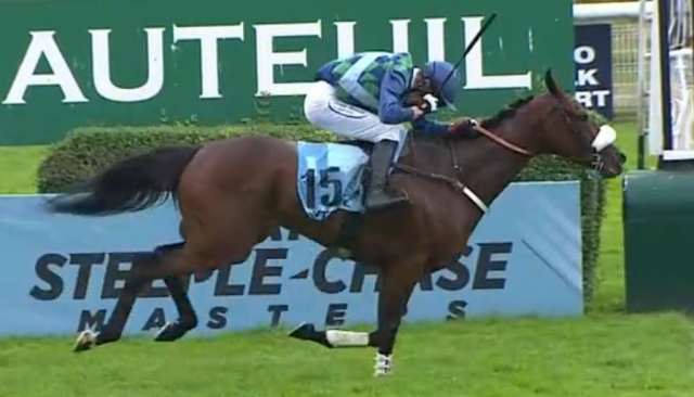SEL JEM (Johnny CHARRON) gagnant du GRAND STEEPLE-CHASE DE PARIS 2022 à Auteuil