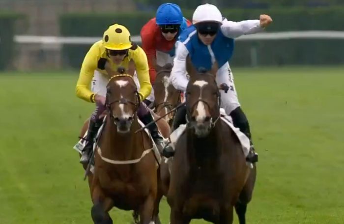 PRIX GANAY 2025 et la victoire de SOSIE monté par Maxime GUYON sur l'hippodrome de Longchamp
