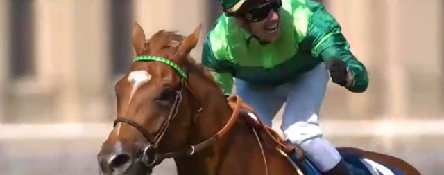 SOTTSASS (Cristian DEMURO) vainqueur du PRIX DU JOCKEY CLUB 2019 à Chantilly