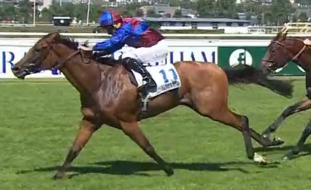 TENEBRISM (Ryan-Lee MOORE) gagnante du PRIX JEAN PRAT 2022 sur l'hippodrome de Deauville