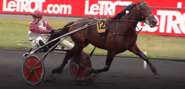 TRADERS (Yoann LEBOURGEOIS) gagnant de la 1ère course du meeting d'hiver de Vincennes 2018-2019 (Prix des Cévennes 2018)