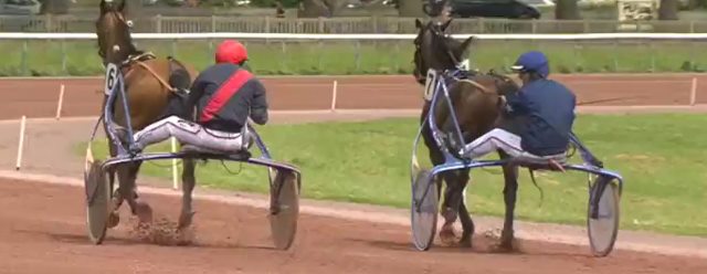 AMIRAL SACHA (Gabriele GELORMINI) - AUBRION DU GERS (Jean-Michel BAZIRE) - Prix des Ducs de Normandie 2017 à Caen - Hippodrome de la Prairie