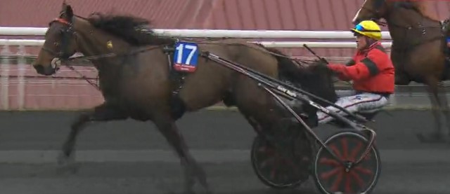 BOLD EAGLE vainqueur du Grand Prix d'Amérique 2017 à Vincennes