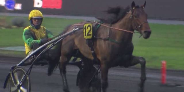 FACE TIME BOURBON drivé par Bjorn GOOP gagnant du Critérium des 3 Ans 2018 à Vincennes