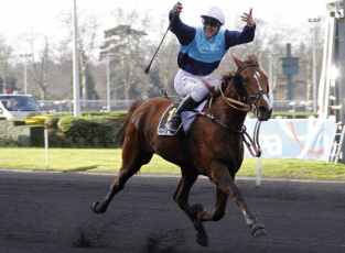 ROXANE GRIFF monté par Erci RAFFIN vainqueur du Prix de Cornulier 2015