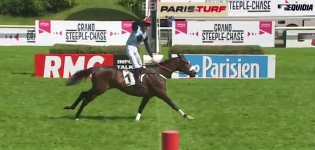 SO FRENCH (James REVELEY) - GRAND STEEPLE-CHASE DE PARIS 2017 à Auteuil
